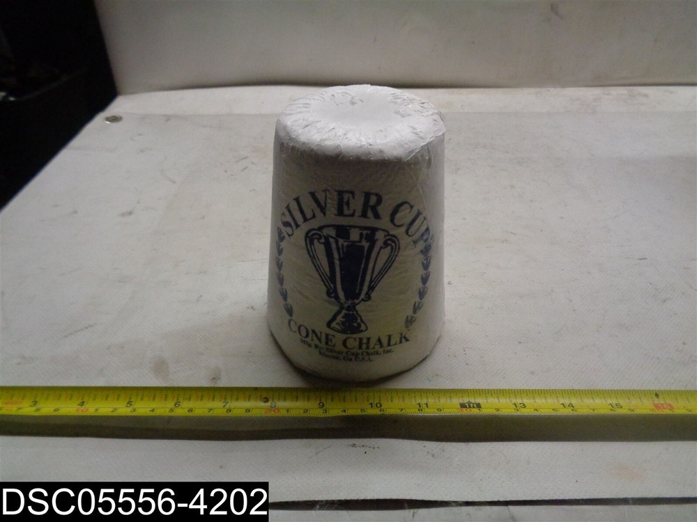 Some Broken: 1 Box of 6: Silver Cup Billiards/Pool Cone Chalk