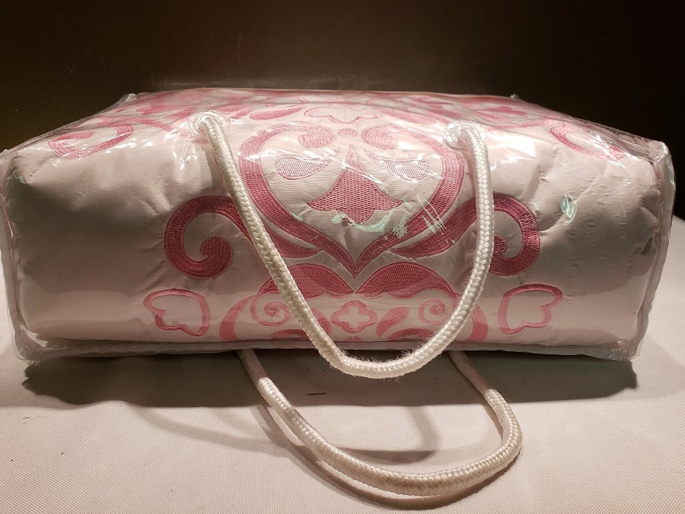 Sumersault PRINCESS pink 4 Pc Crib Bed Set, comforter 2 CRIB SHEETS dust ruffle