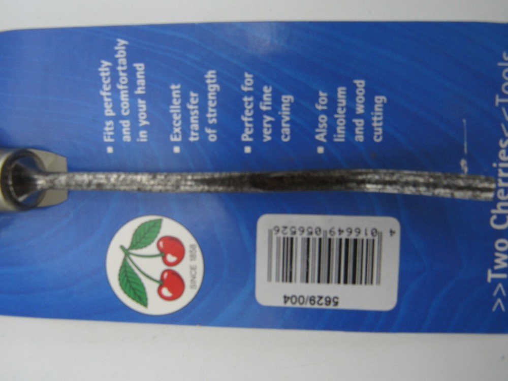Kirschen Germany Two Cherries 4 mm Wood Carving Tool PALM gouges chisel