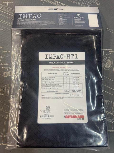 ProTech IMPAC-HT1 Handgun Threat/Spike 1 Plate 9X7
