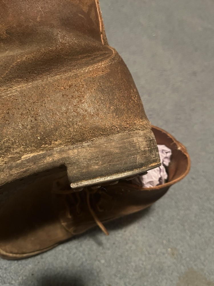 Original WW1 Trench Boots Unissued Near Condition ￼