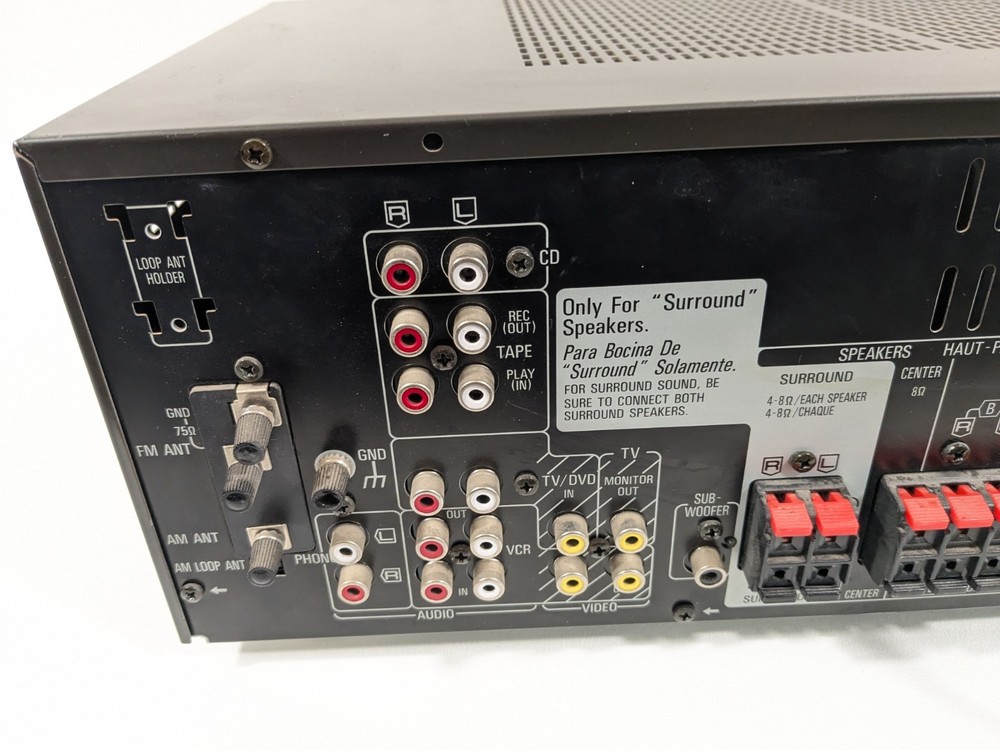 Technics SA-EX510 AV Control Stereo Receiver Amplifier No Remote Tested Works