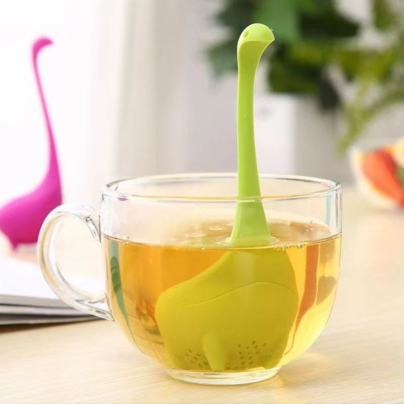 Tea Strainer 2PCS Cute Novelty Tea Infuser Set Long Handle Standing Tea Cup US