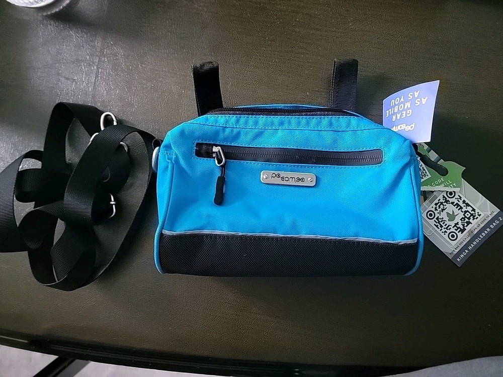 Po Campo Kinga Handlebar Bag Blue