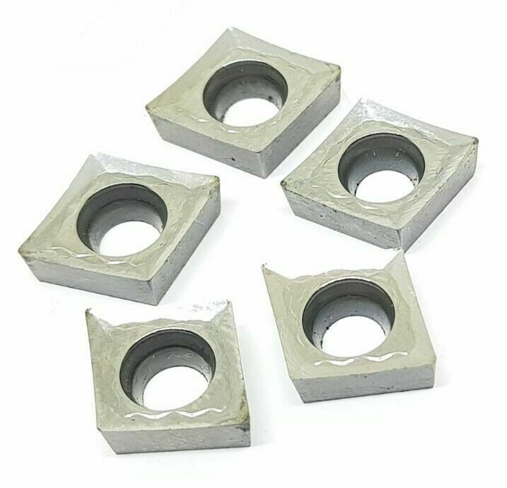 TaeguTec CCGT 09T304 Carbide Inserts Grades K10 Turning Tips Sharp Rake