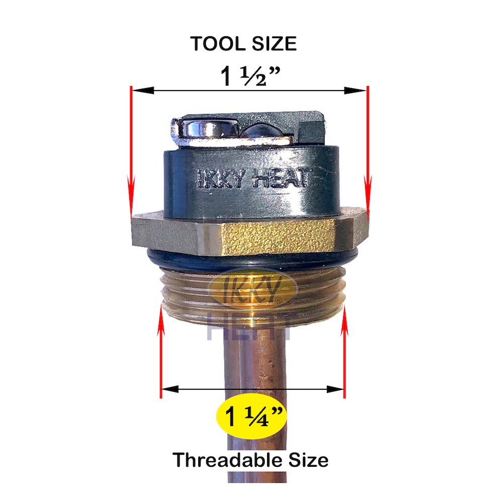 IKKY HEAT, Heating Element HE4K208VC, 4000W-208V, Replacement Part