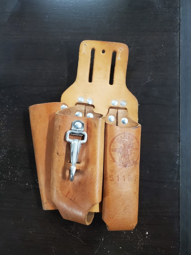 klein tools leather pouch s5118prs