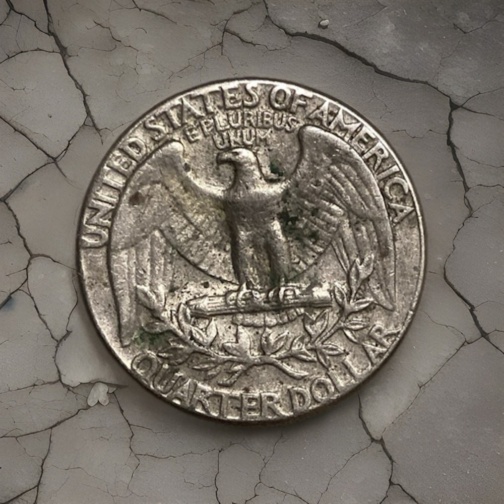 1974 D Quarter Filled D