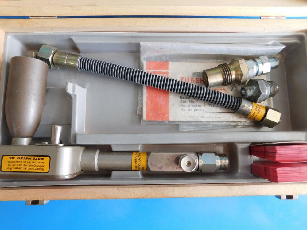 USED, "MOTOMETER" DIESEL COMPRESSION GAUGE SET, #623 002 1002