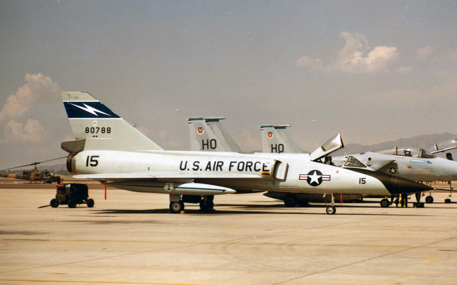 USAF Convair F-106 Delta Dart Fighter Interceptor Patch Cold War Century