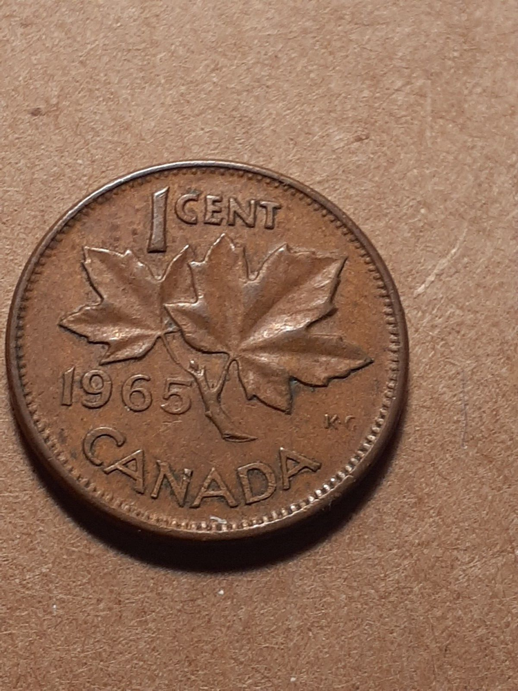 1965 ONE CENT CANADA