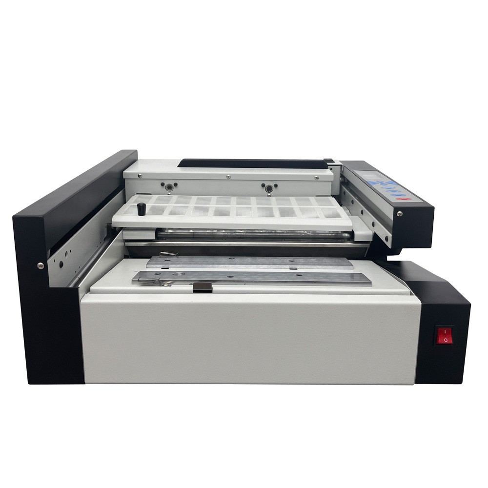 Glue Book Binding Machine 110V Automatic Hot Glue Book Binder With LCD screen