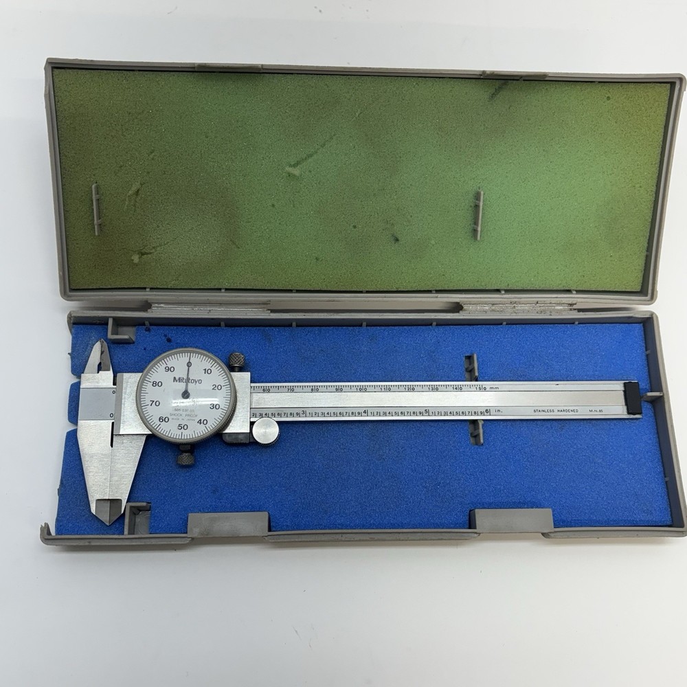 Mitutoyo 505-746 Dial Caliper - 12" - with Case