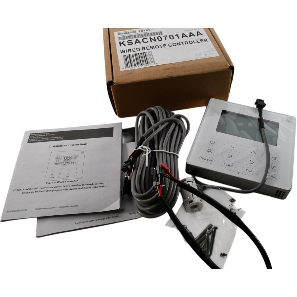 NEW Carrier KSACN0701AAA 781897 Wired Remote Controller 7-Day Programmable