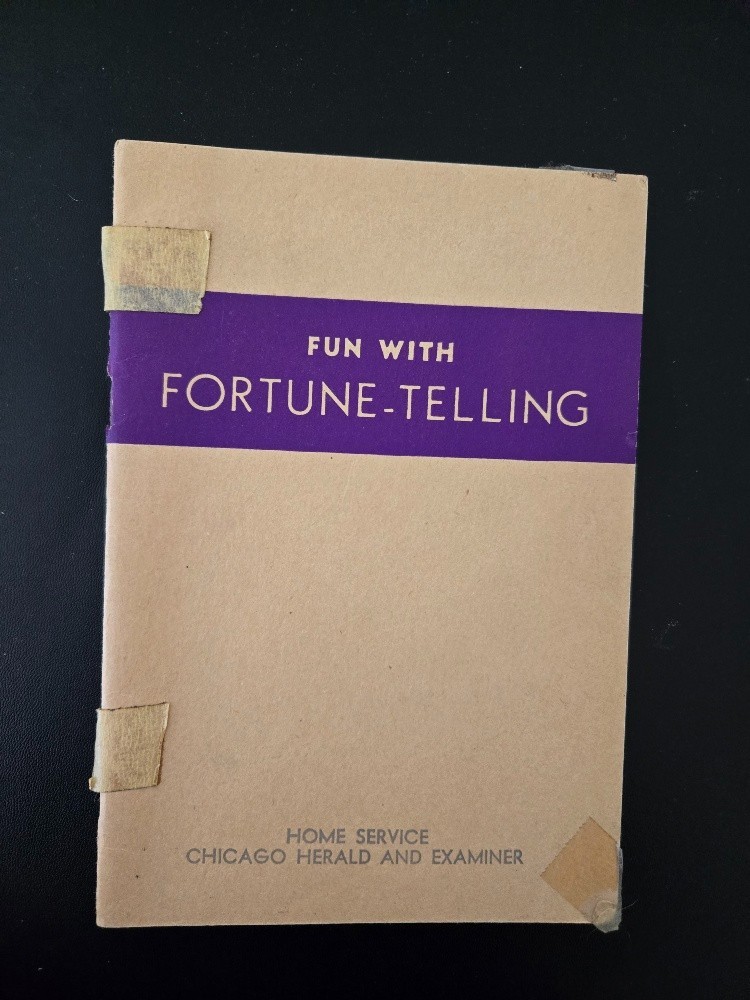 Two Vintage Fortune Telling Books