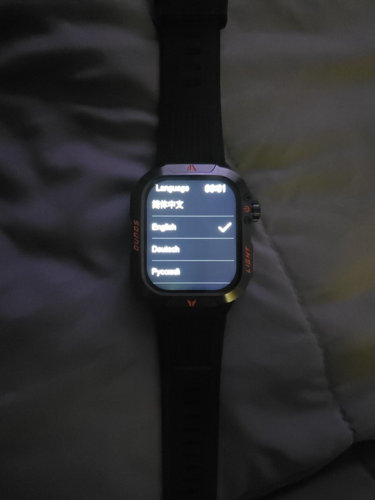 Military style, smartwatch.