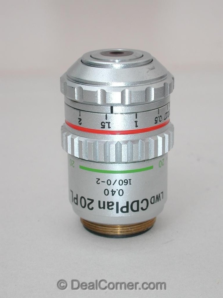 Olympus LWD CDPlan 20PL 20x Phase Microscope Objective (CD Plan)