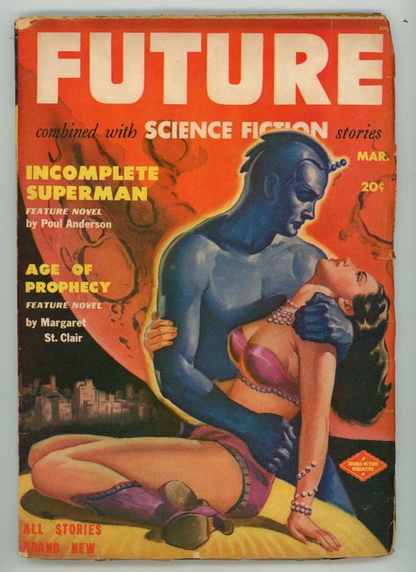 Future Mar 1951 GGA Cover Art Pulp