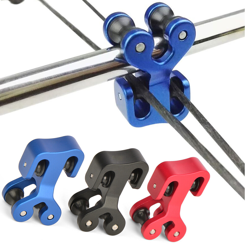 Compound Bow Archery Cable Slide Roller Aluminum Splitter Glide Separator