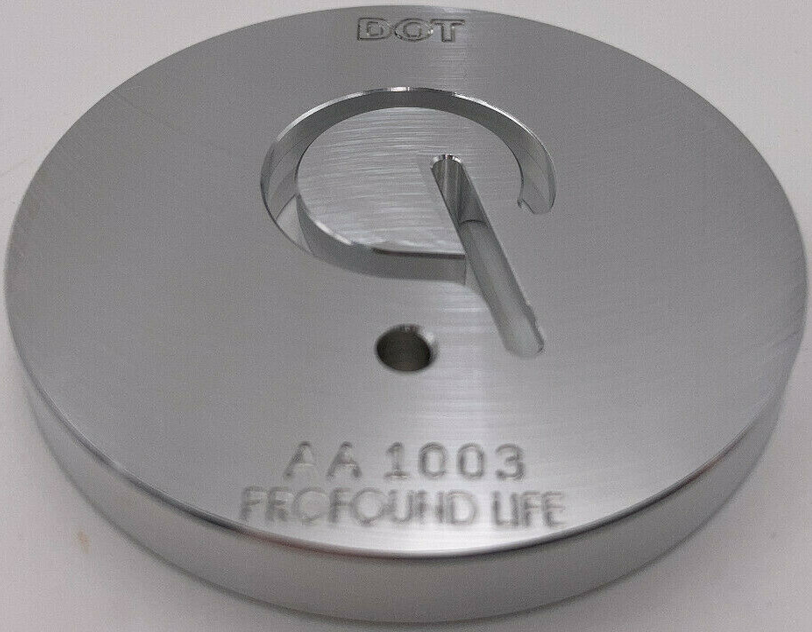 Commemorative Polkadot DOT Crypto Token - Aluminum