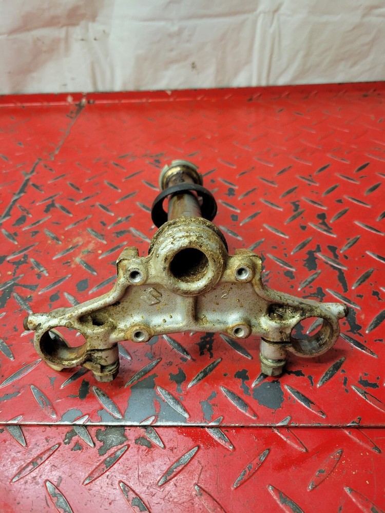 1986 Suzuki DS80 Lower Triple Tree Assembly