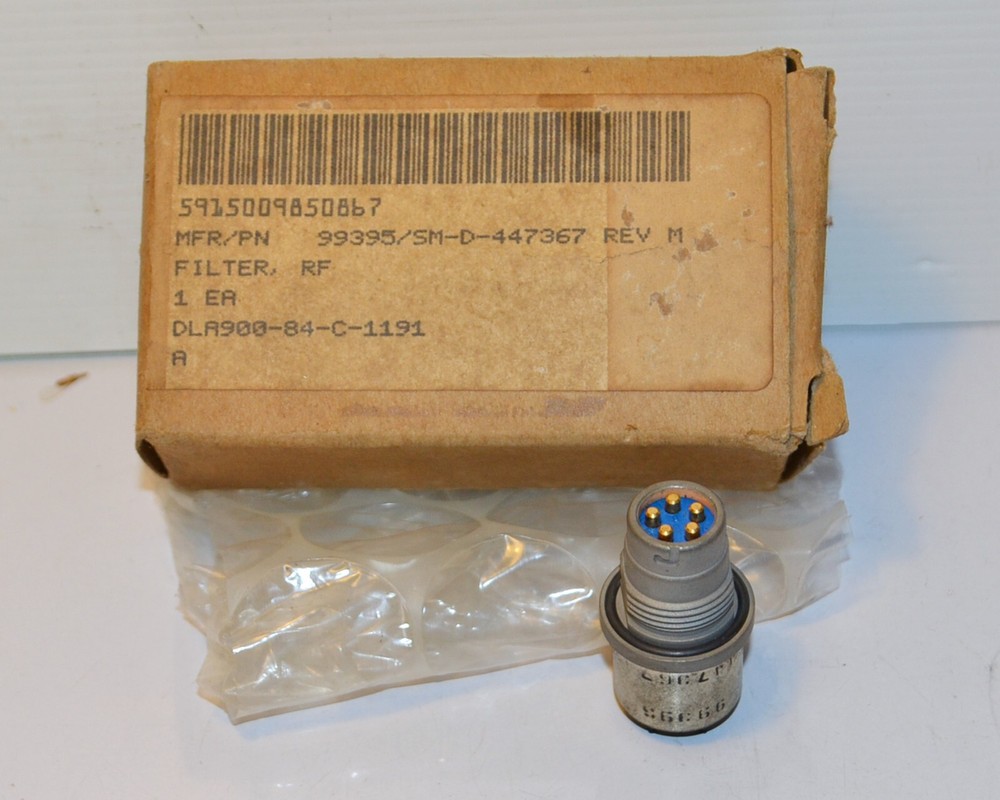 Nos U-183/U Panel 5-PIN Military AUDIO Connector Headset Microphone