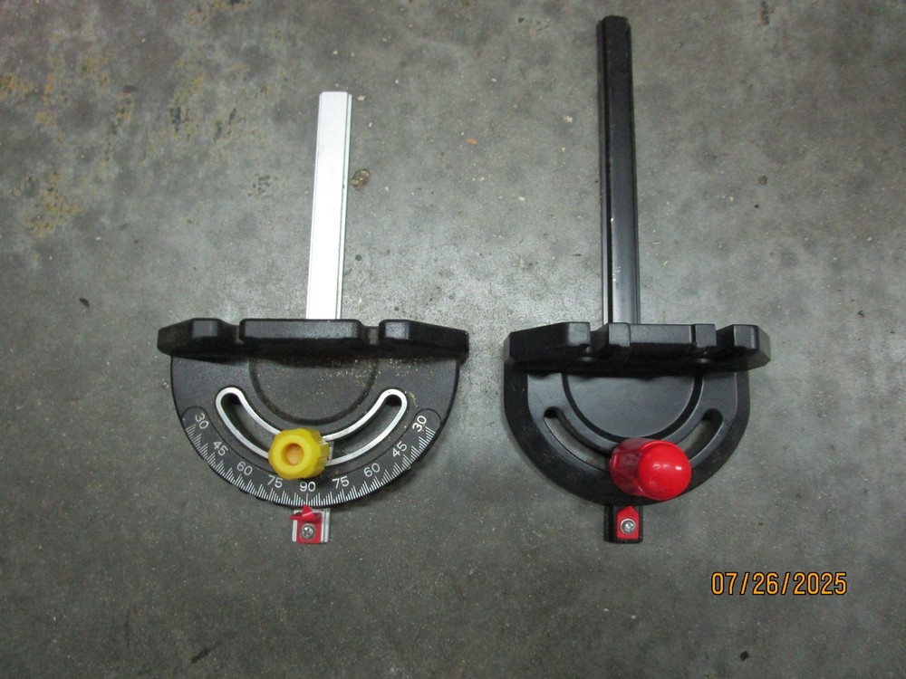 2 Miter Gauges 3/4"