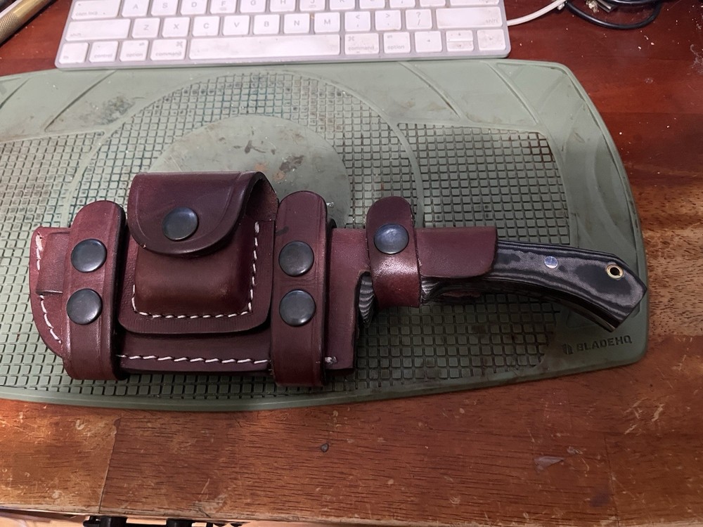 GCS Tracker Knife Leather Sheath