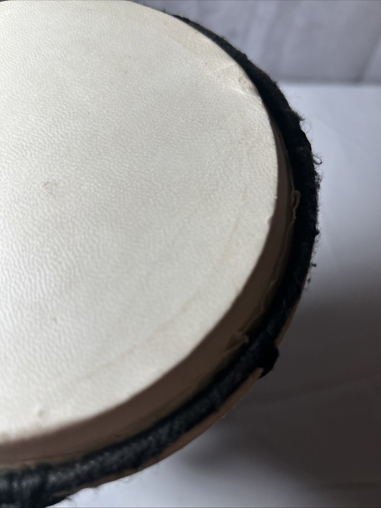 Small Handcrafted Wood Djembe Drum 10”
