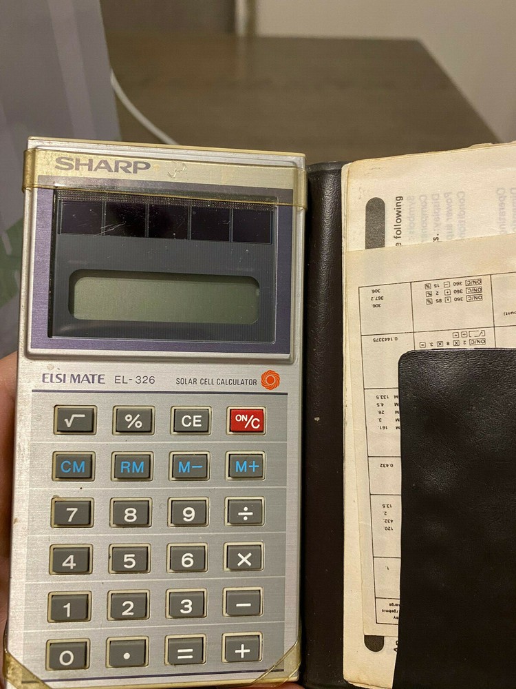 Sharp EL-326S Calculator
