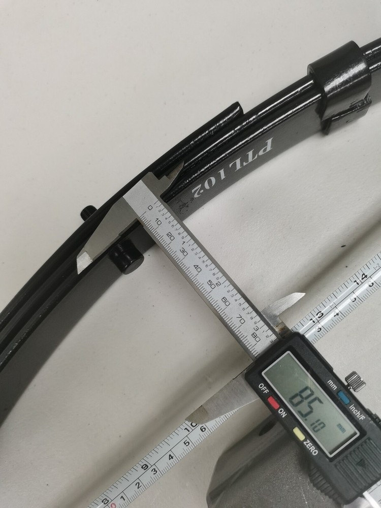 (4)- Boat Trailer 3 Leaf Double Eye Springs (2 PAIR) 20.38" 4*1000lbs Capacity