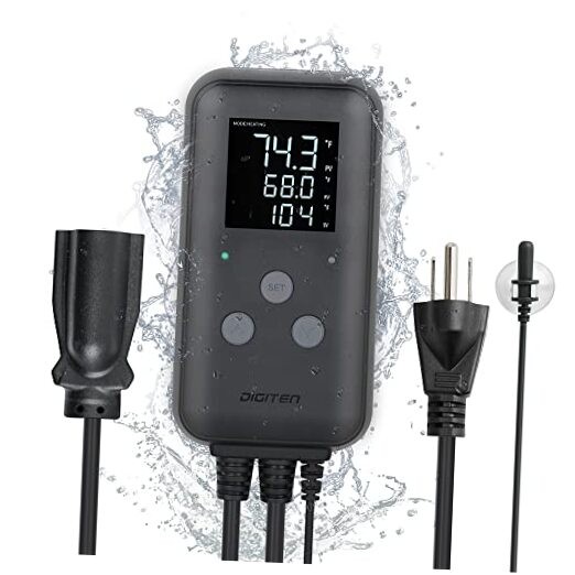 Waterproof Digital Temperature 10A Waterproof Temperature Controller