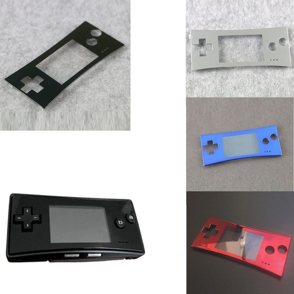 Front Faceplate Cover For GameBoy Micro GBM Controller Upper Panel Case Housing