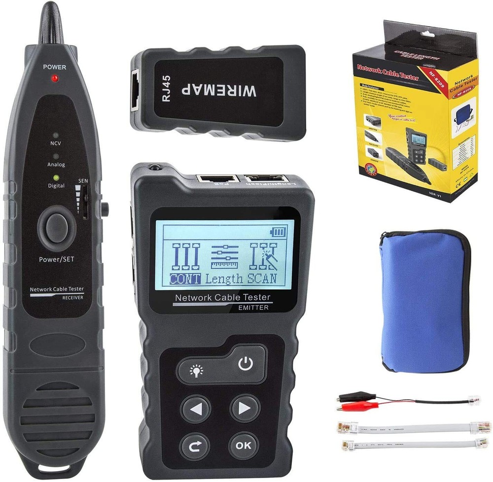 Multifunction Wire Tracker Cable Tester - Efficient Network Maintenance Solution