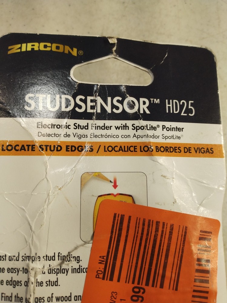 Zircon-StudSensor HD25 Stud Finder