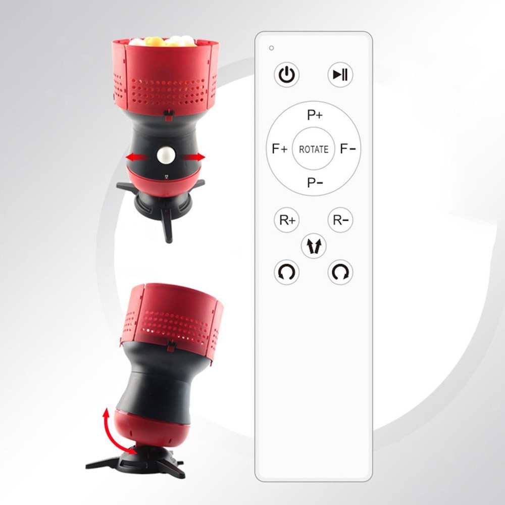 Automatic Pong Balls Launcher Easy to Use Durability Practical