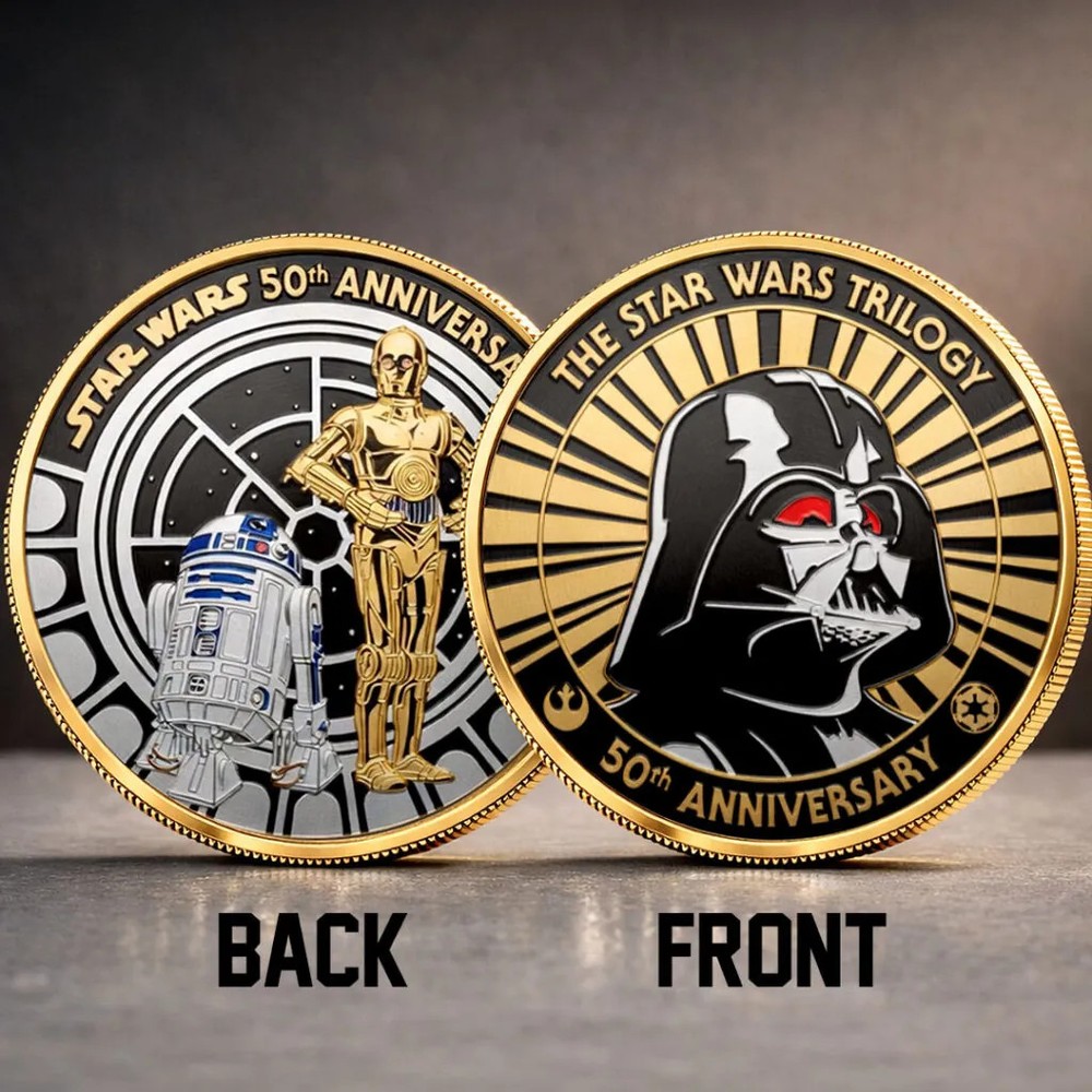 Star Wars 50th Anniversary Commemorative Coin