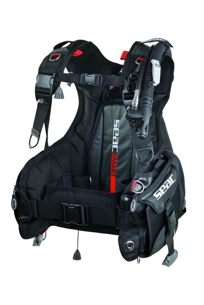 Seac Smart BCD, Size LG, Drop Weight Pockets  Buoyancy Compensator. Size Large