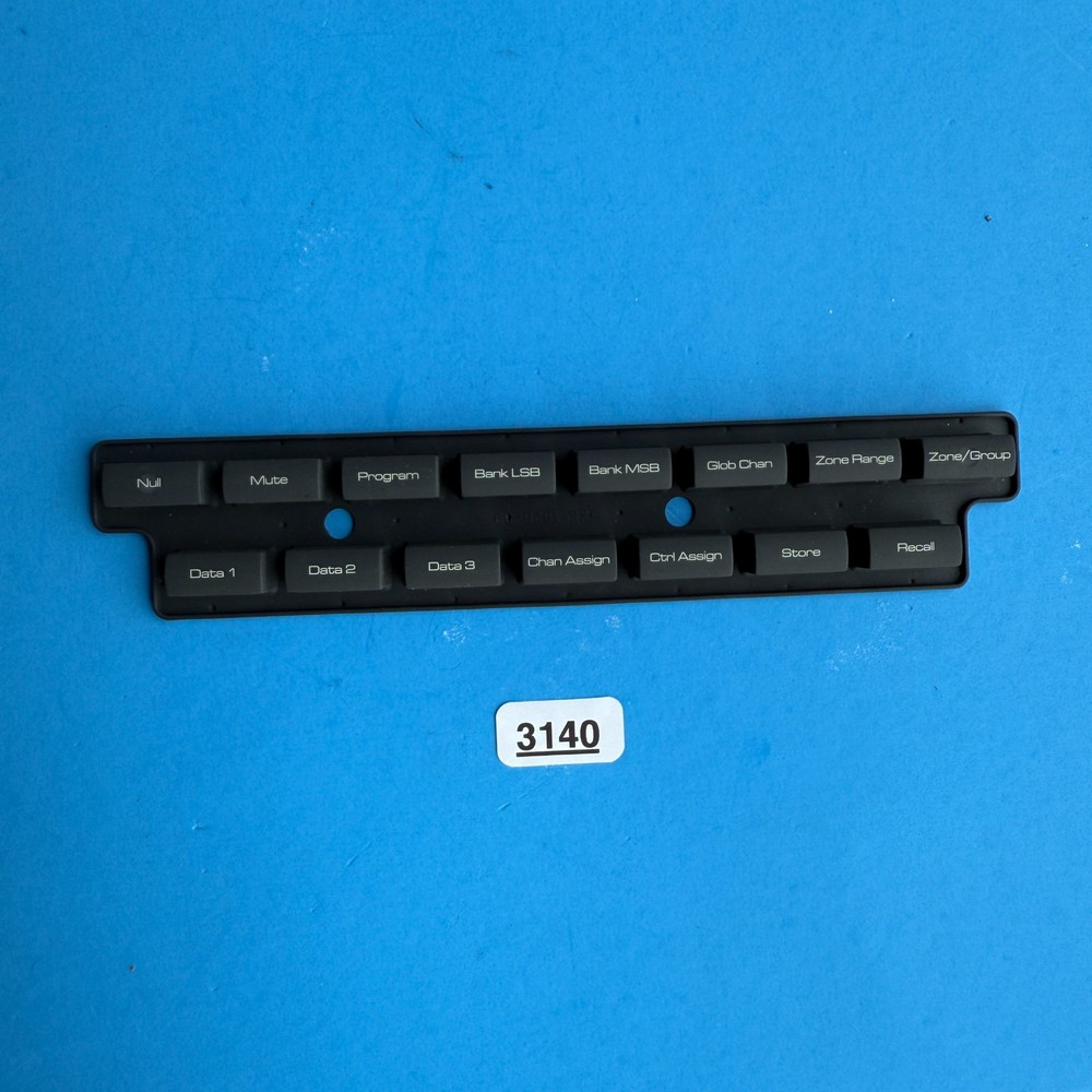M-AUDIO Axiom 49 MIDI Keyboard Used Part: Function Button Rubber Pad