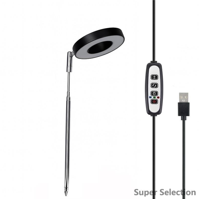 Full Spectrum LED Grow Light With Timer, Dimming, USB For Indoor Plants
