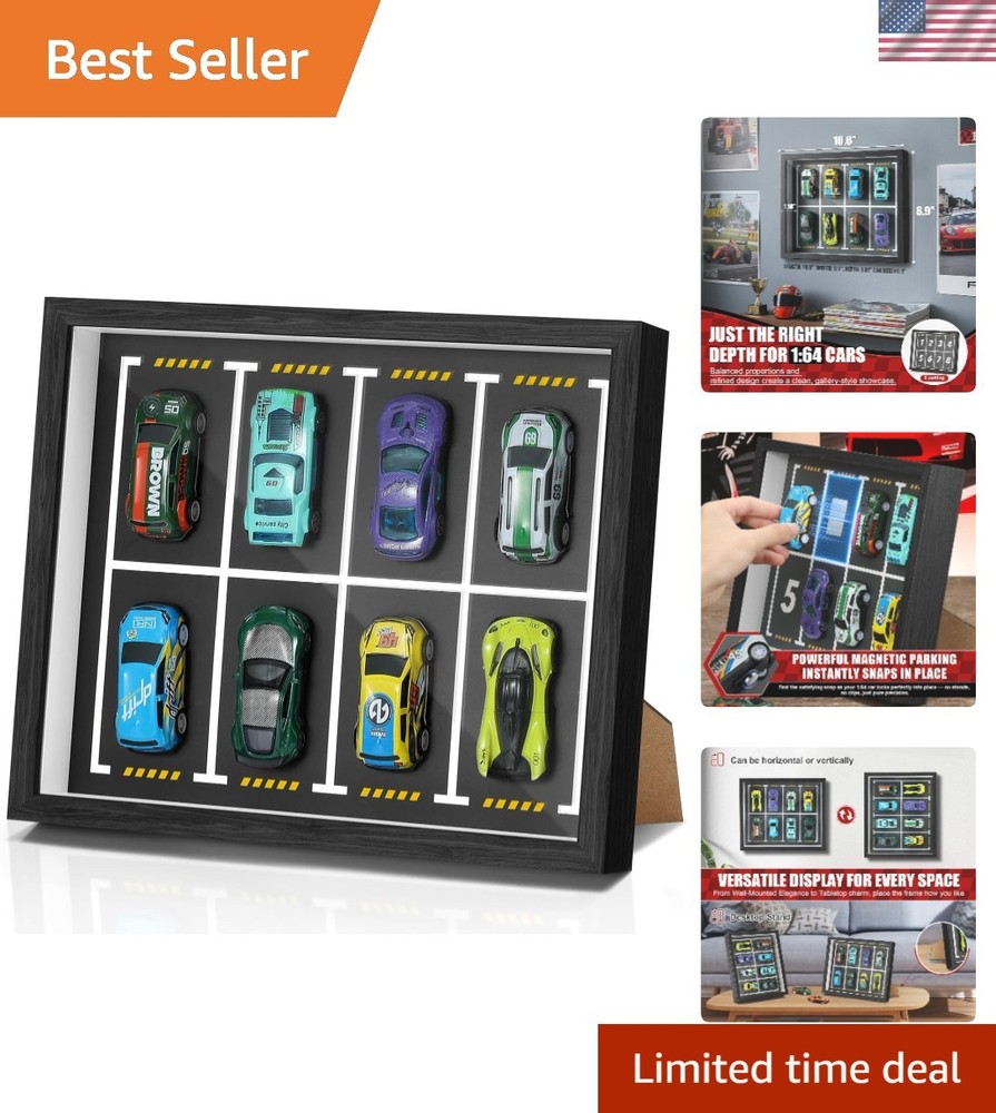 Dustproof 1:64 Diecast Acrylic Display Box - Wall Mount & Tabletop Options