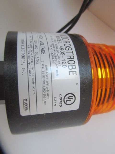 Tomar 490S Microstrobe 120 VAC Amber