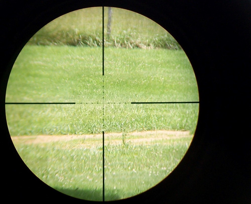 Hakko 8-32x50mm Rifle Scope ~Lighted Mil-Dot~ Blue Ring