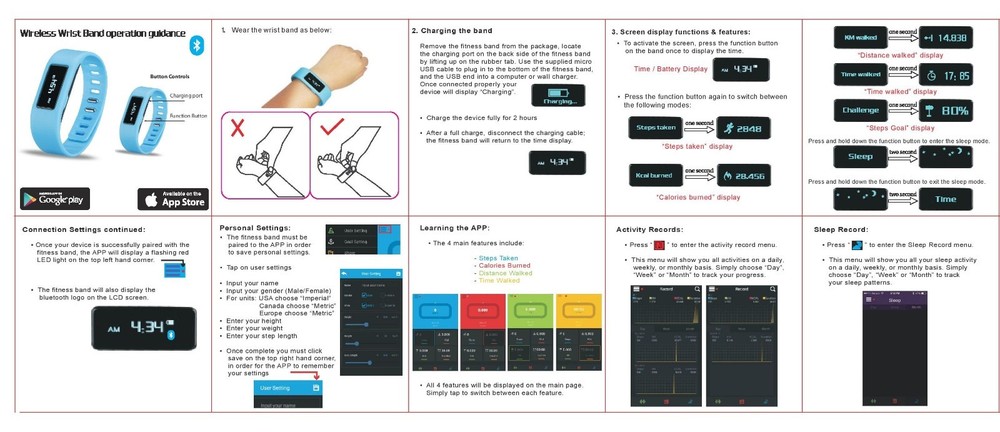 6 ACTIIV, Zenixx Glow/Solid/Tie-Dye Bundle Activity Tracker Pro, Blue