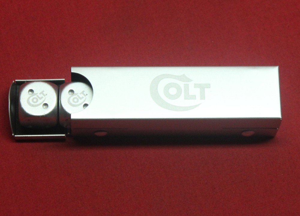 Colt Firearms 5 Aluminum Dice in Case