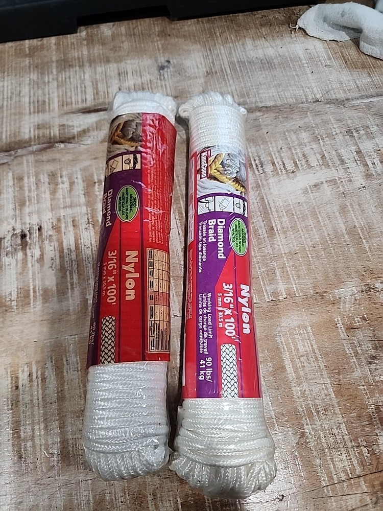 King Cord 3/16 " X 100'  Nylon Rope