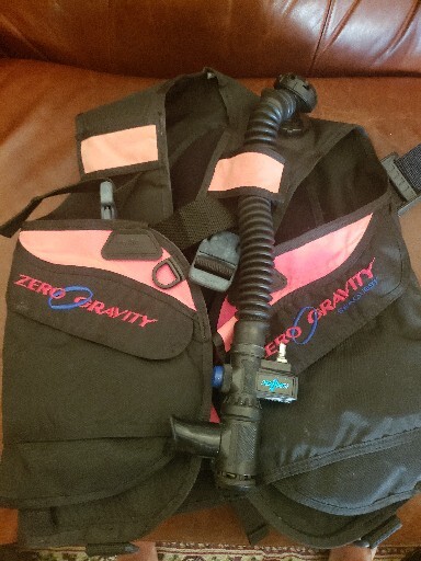SeaQuest Zero Gravity Bouyancy Compensator BC Scuba - Size SMALL S