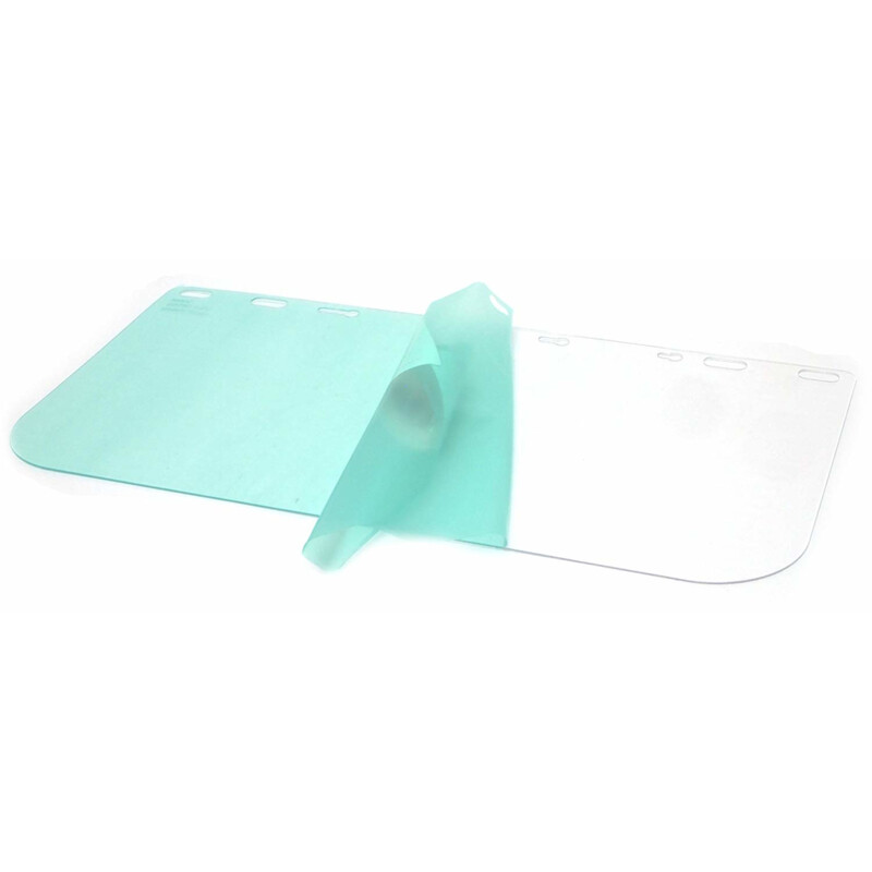 Forney 58602 Plastic Clear Replacement Face Shield 8 W x 15-1/2 H in.