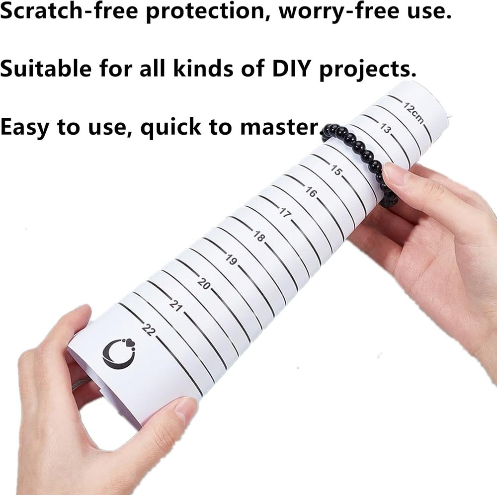 3 Pcs Bracelet Measuring Tool Resin Bracelet Sizer Measuring Tool,