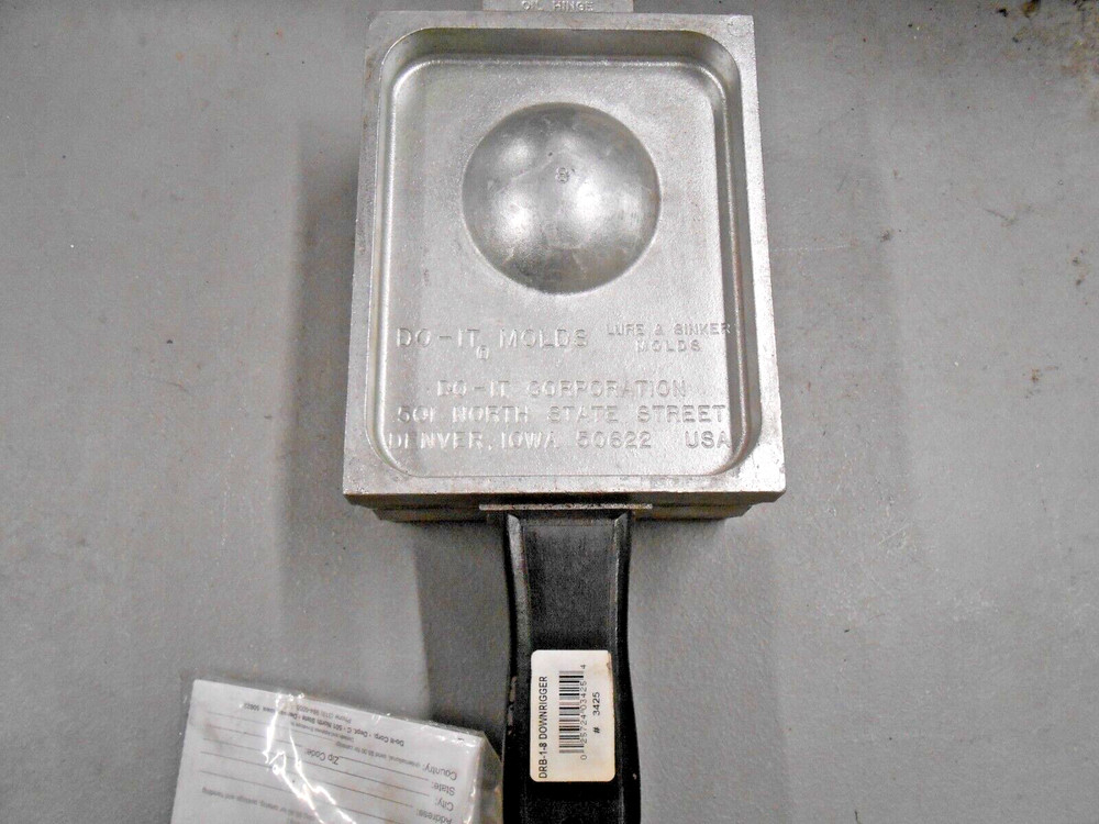 3425 DO-IT Down Rigger Mold 8 pound 50ct # 2309 eyes included